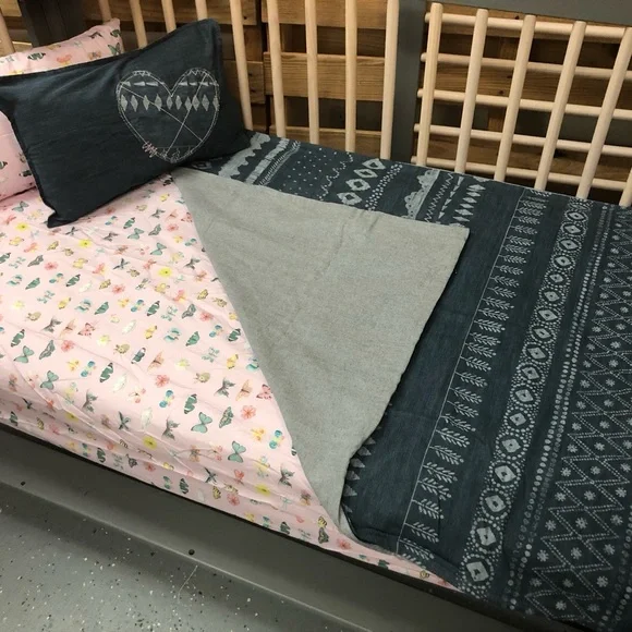 Baby crib bedding kit - Picture 2 of 5